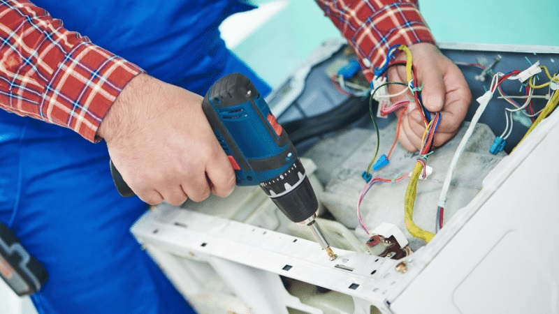 Büyükçekmece Philips Philips çamaşır makinesi kart tamiri – Su almama arızası orijinal parça ile giderildi. - Teknik servis örneği